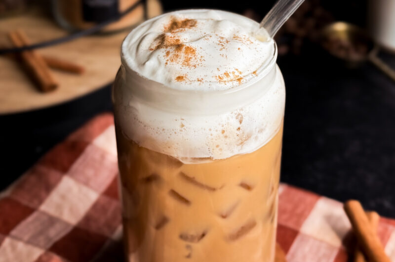 Iced Maple Cinnamon Latte
