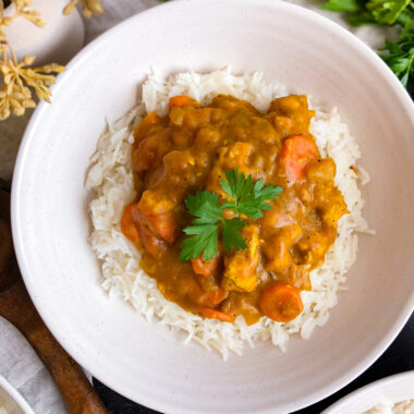 Pumpkin Curry Chicken Bowls
