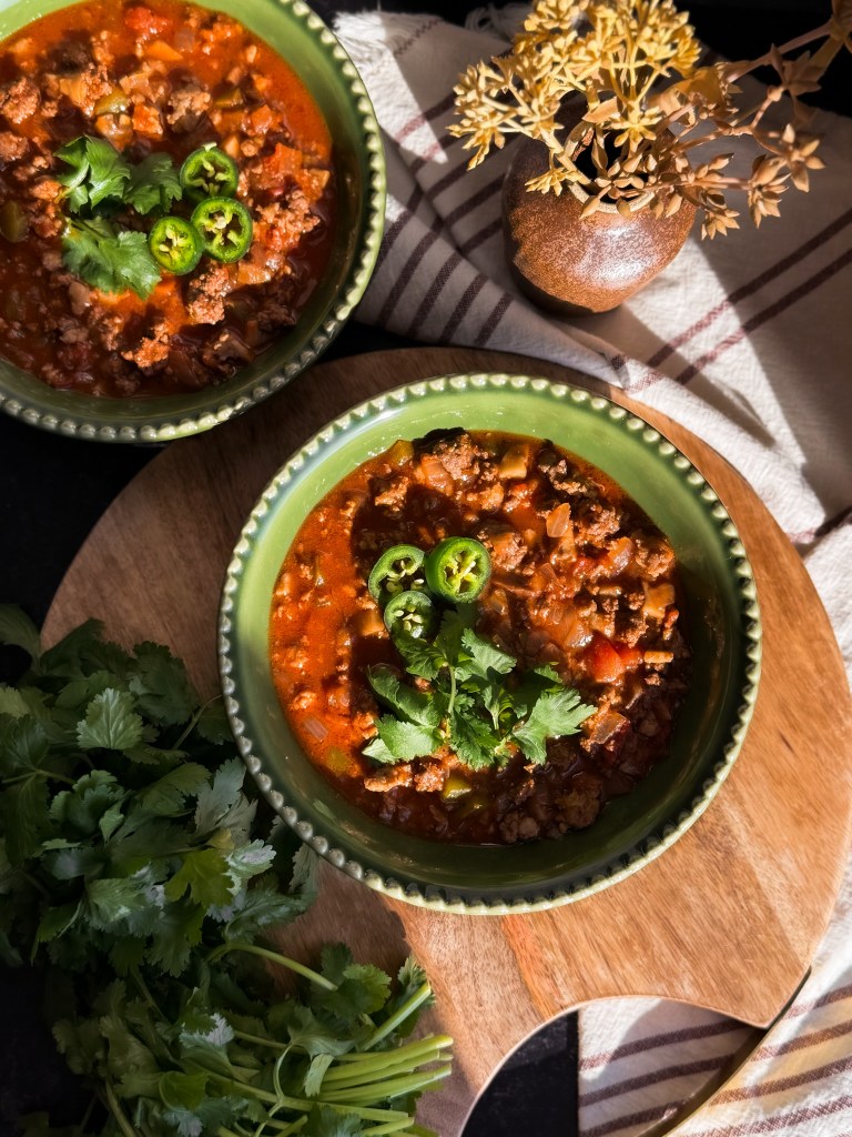 No-Bean Chili (Paleo)