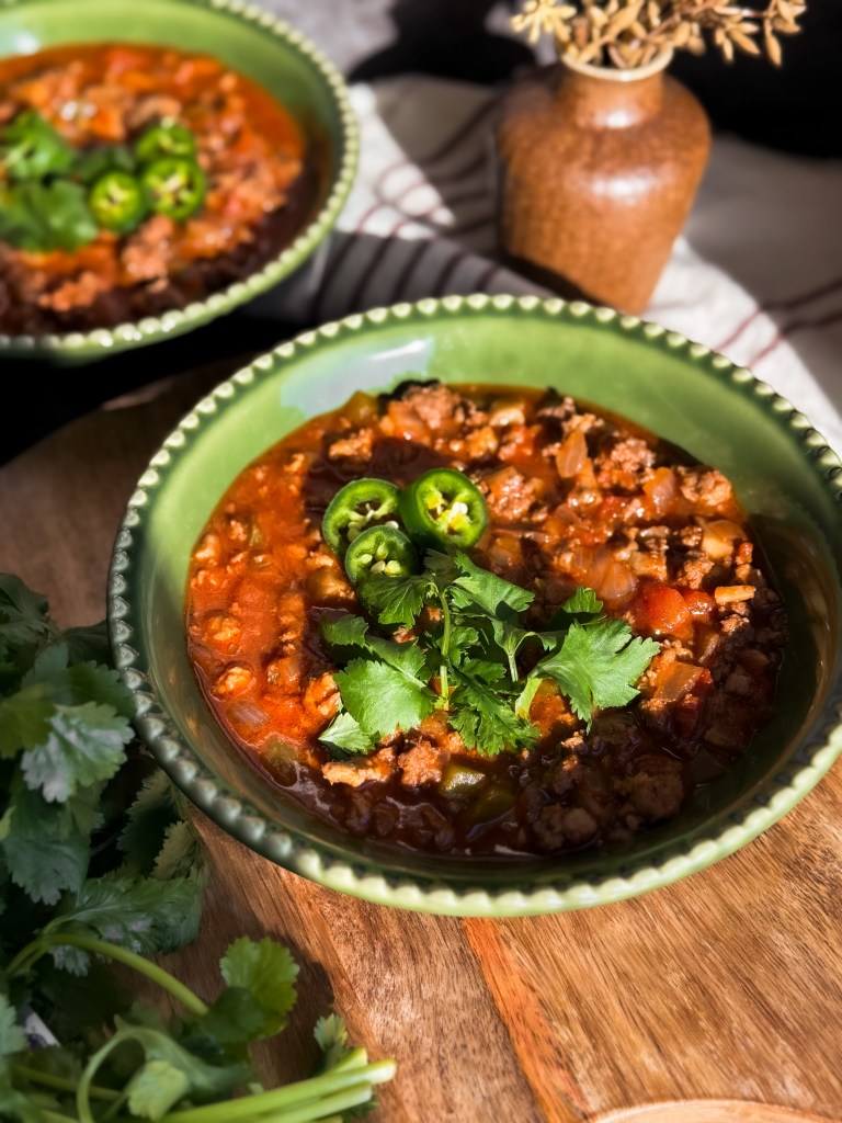 No-Bean Chili (Paleo)