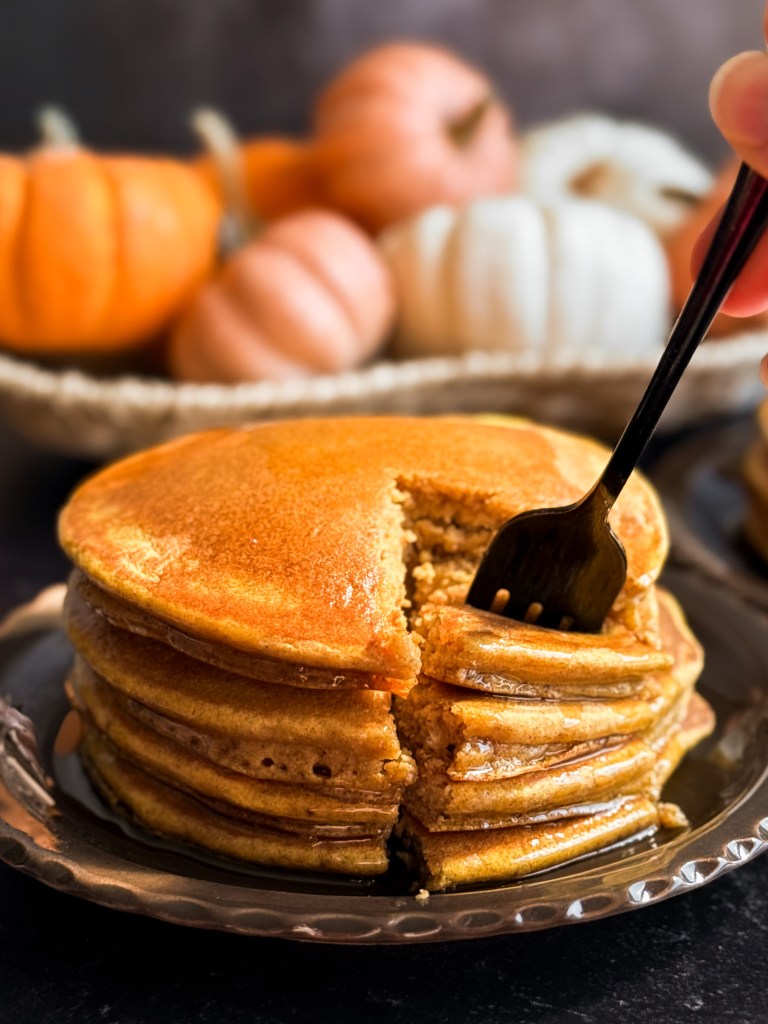 Gluten-Free Pumpkin Pancakes 