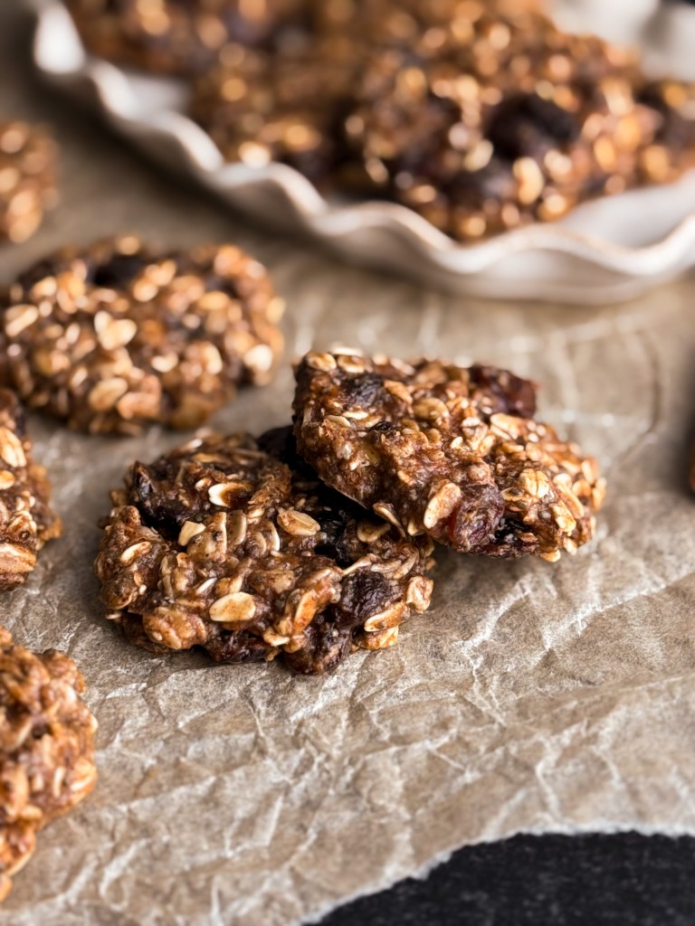 Chewy Breakfast Cookies (no added sugar)