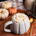 Homemade Pumpkin Spice Latte with Homemade Whipped Cream
