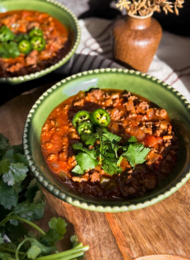 No-Bean Chili (Paleo)