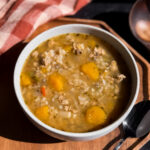 Turkey and acorn Squash Soup
