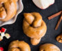 High-Protein Apple Cinnamon Bagel Knots