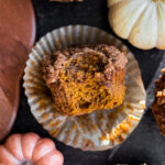 The BEST Pumpkin Streusel Muffins
