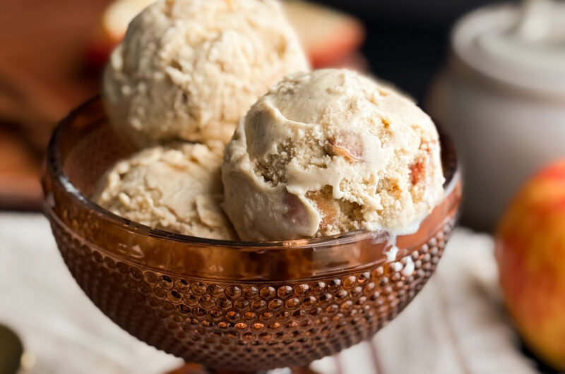 Maple Cinnamon Apple Ice cream