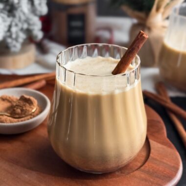 A healthier eggnog recipe with coconut sugar - created by home-cooked living