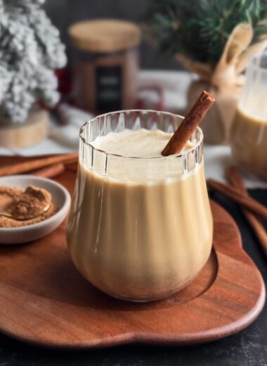 A healthier eggnog recipe with coconut sugar - created by home-cooked living