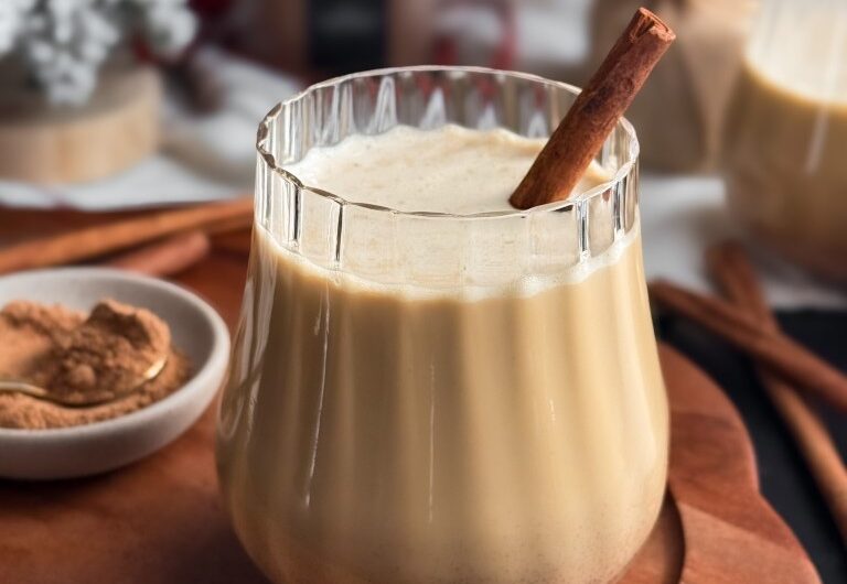 A healthier eggnog recipe with coconut sugar - created by home-cooked living