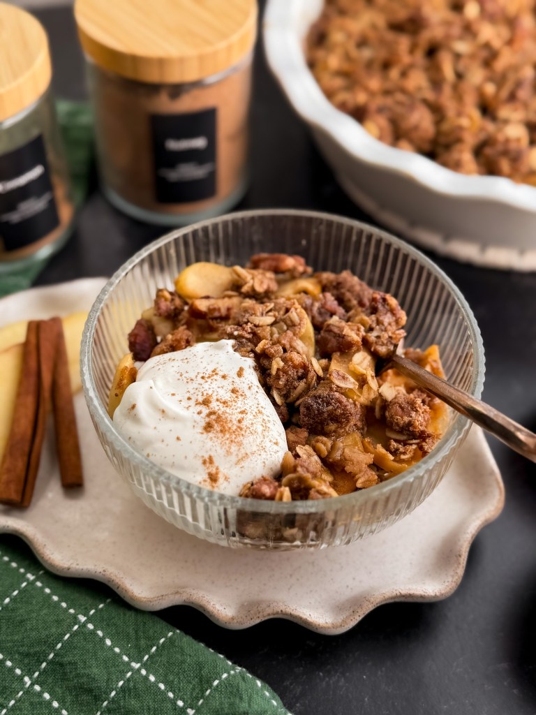 Gluten-Free Apple Crisp by home cooked living 