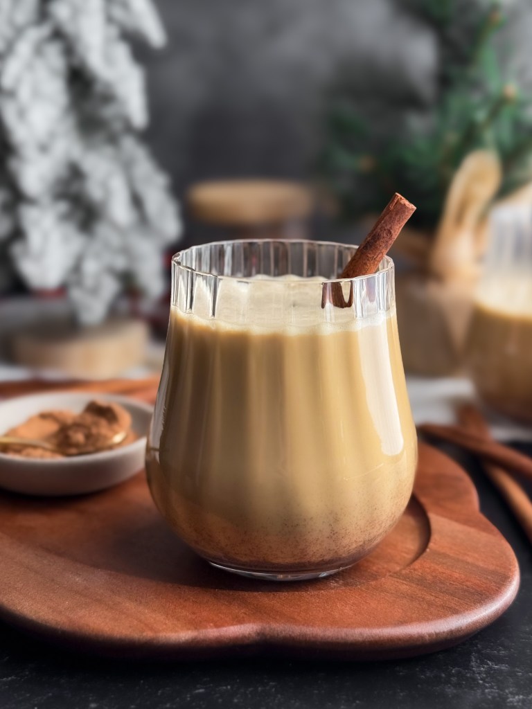 a healthier eggnog recipe - Eggnog with Coconut Sugar