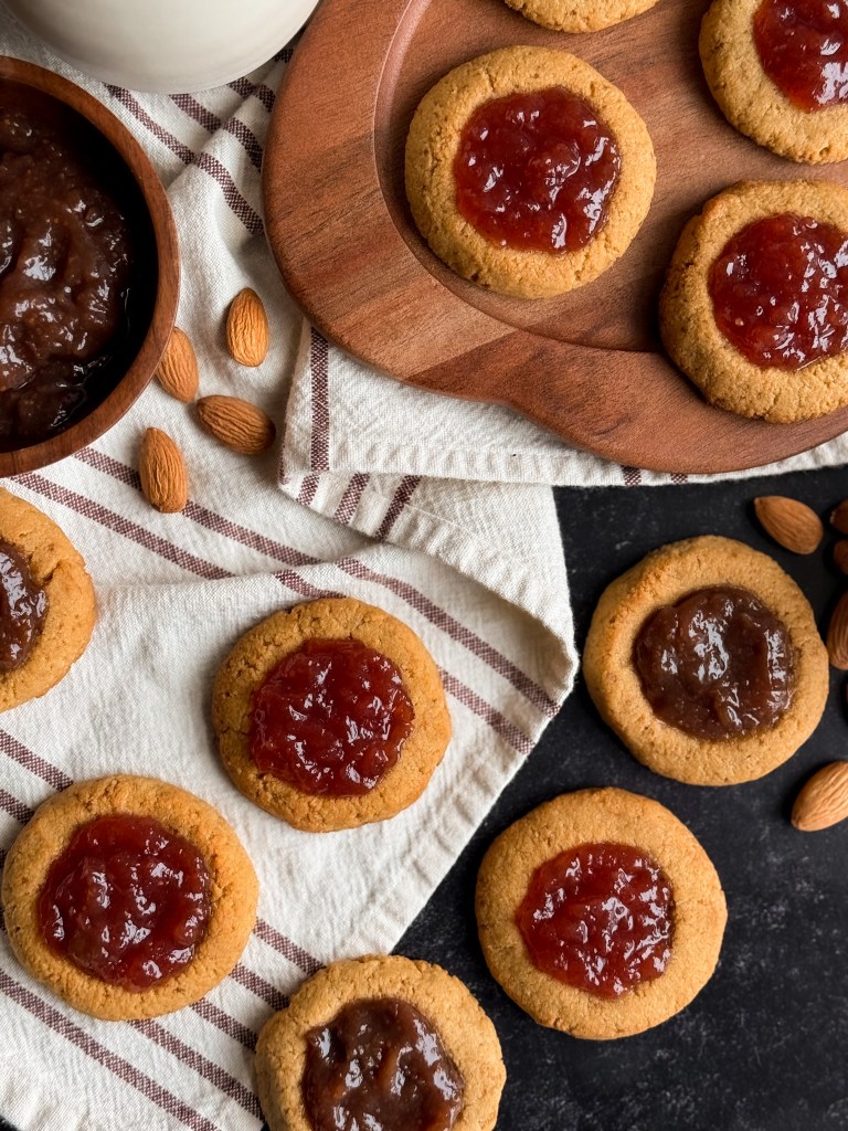 Almond Thumbprint Cookies (gluten-free) by home cooked living