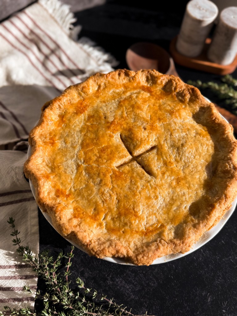 homemade Chicken Pot Pie by home-cooked living 