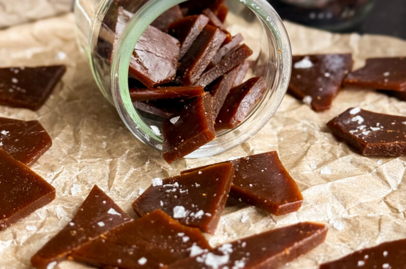 Healthier Coconut Sugar Toffee by home-cooked living.