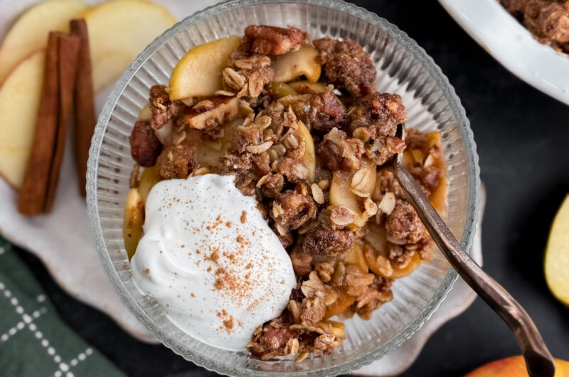 Gluten-Free Apple Crisp Home-Cooked Living