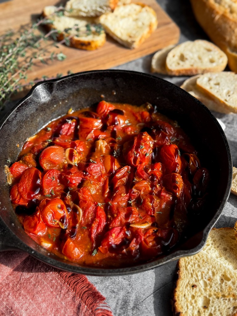 How to make Blistered Tomatoes Appetizer 