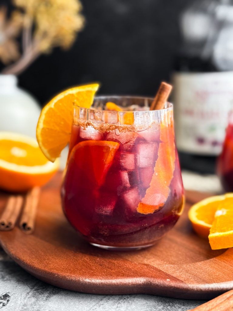 Spiced Cherry Orange Mocktail by Home-cooked living