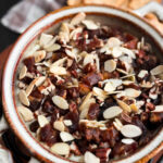 Baked Ricotta Appetizer with Dates and Nuts - a perfect game day and Super Bowl appetizer.