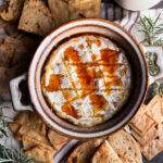 Hot Honey Baked Brie - the perfect Appetizer for the Super Bowl