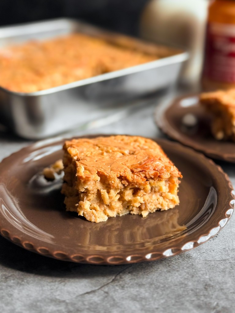 Healthy and easy Peanut Butter Banana Baked Oatmeal