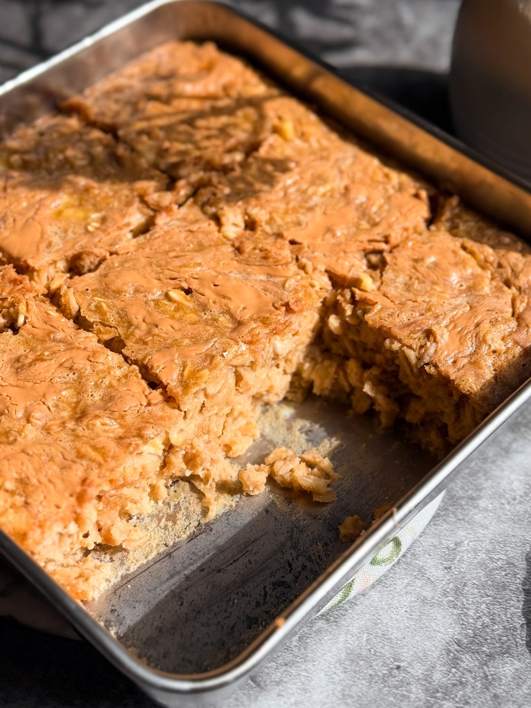 The best baked oatmeal - Peanut Butter Banana Baked Oatmeal