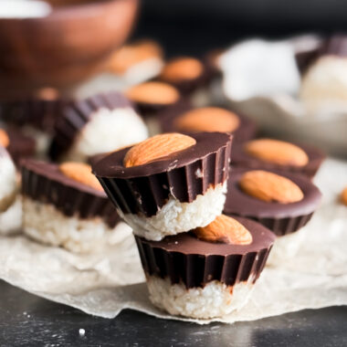 Healthy Almond Joy cups by Home-cooked living