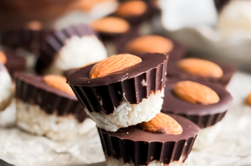 Healthy Almond Joy cups by Home-cooked living