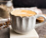 Healthy Lavender Latte (with dried lavender leaves!)